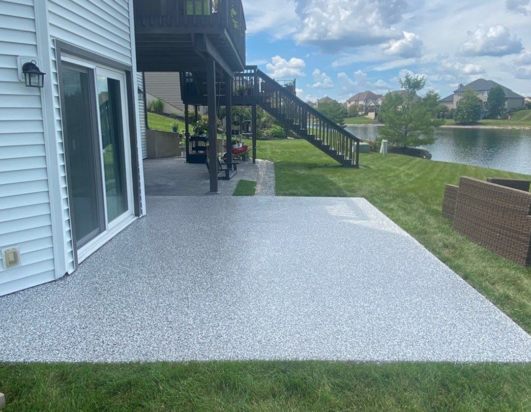 Best Concrete Patio Coating In Fort Wayne In Outback Concrete Coatings 