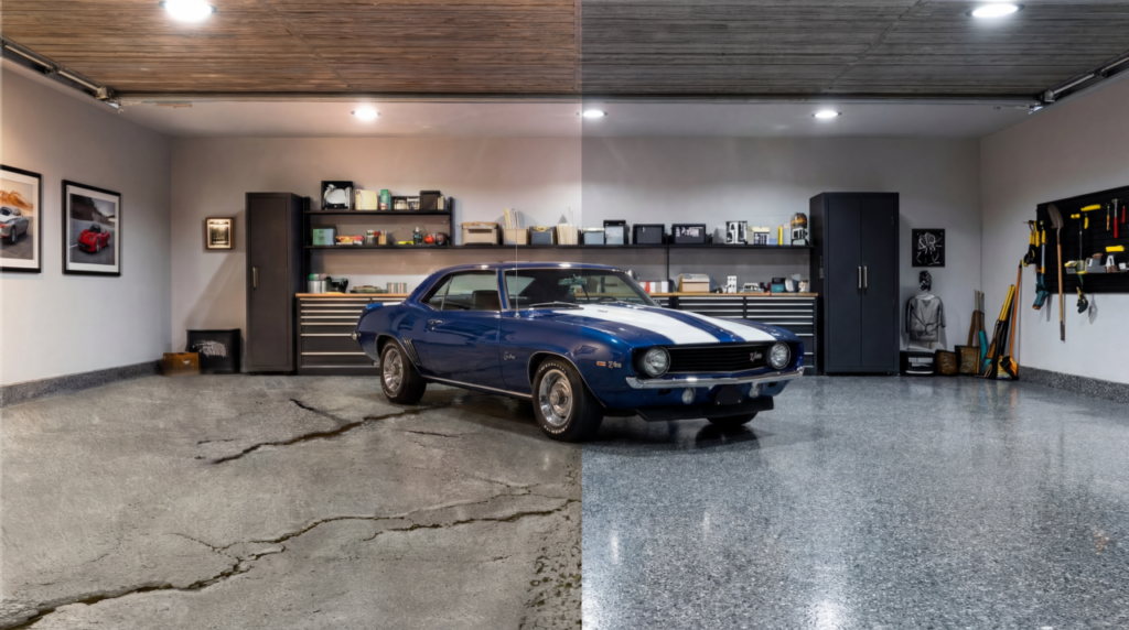 Concrete Coatings Before After