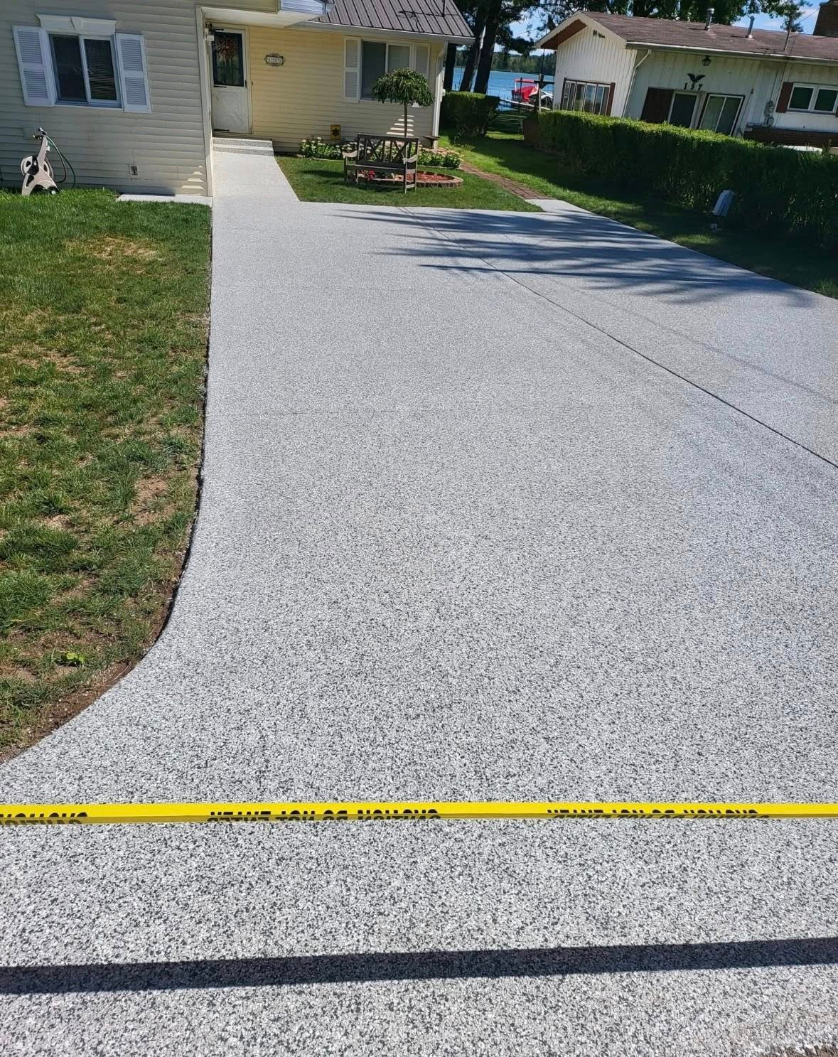 Driveway concrete coating Fort Wayne Indianapolis