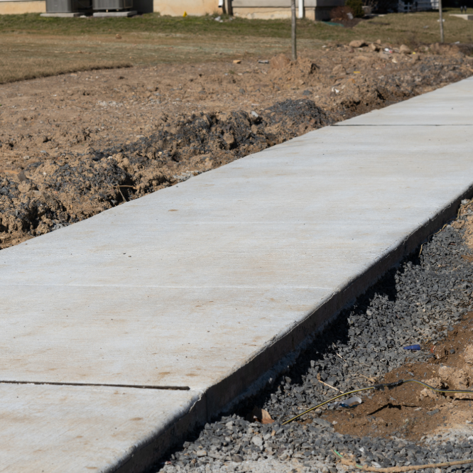 Sidewalk replacement project Fort Wayne Indianapolis